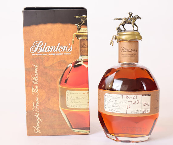 Blanton's Straight From The Barrel Bourbon (2021)