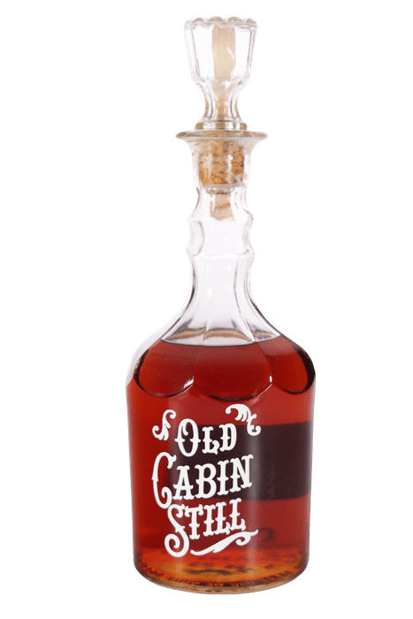 Weller's Cabin Still 5 Year Old Cabin Still Decanter (1972, 4/5 Quart) - Stitzel Weller 5 Year Bourbon Bottle