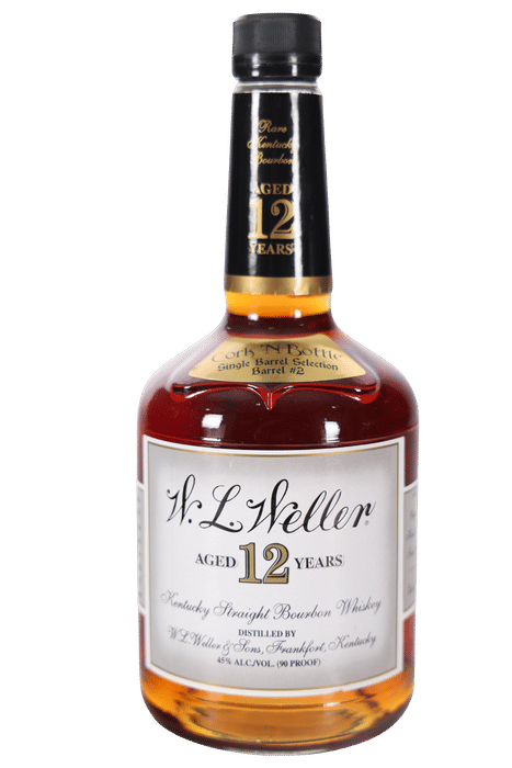 W.L. Weller 12 Year 'Paper Label' Single Barrel - Cork n Bottle (Barrel 2) - W.L. Weller & Sons 12 Year Bourbon Bottle