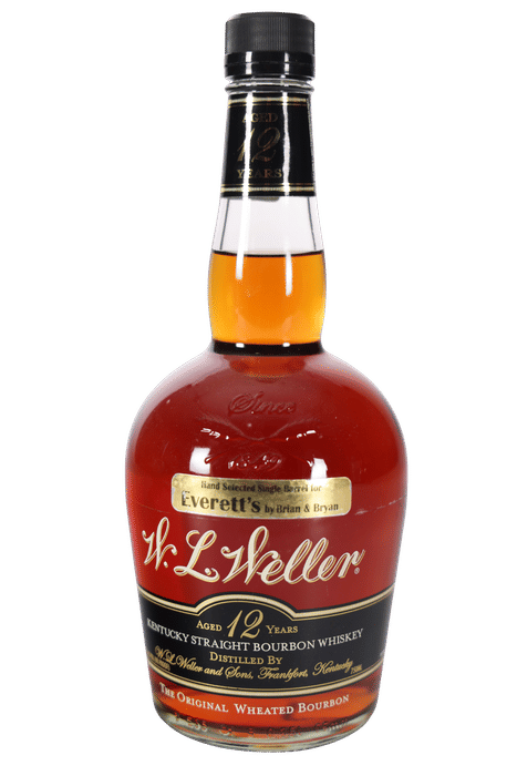 W.L. Weller 12 Year 'Raised Wheat' Single Barrel - Everett's by Brian and Bryan - W.L. Weller & Sons 12 Year Bourbon Bottle