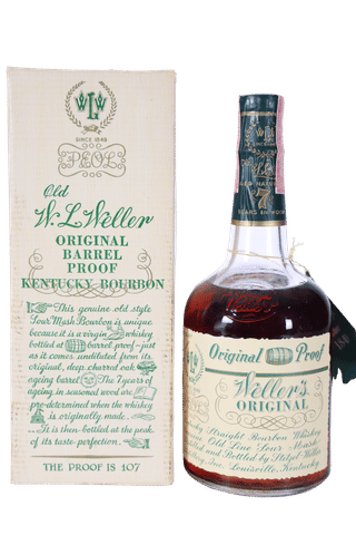 Old W.L. Weller's Original Barrel Proof (1967, 107 Proof, 4/5 Quart)