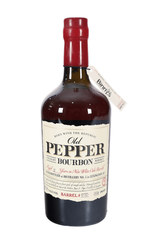 Old Pepper 11 Year Bourbon 'Binny's' Private Barrel Selection