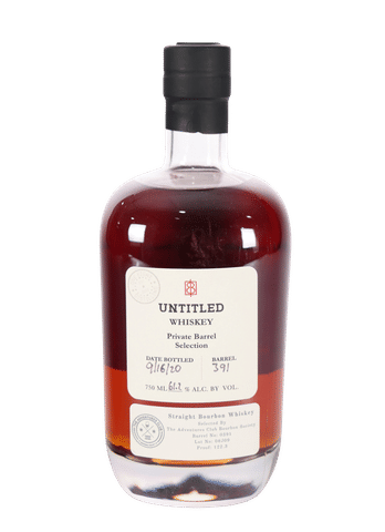 Untitled Whiskey 13 Year "The Adventures Club" 122.3p Barrel #0391
