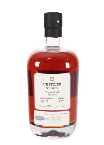 Untitled Whiskey 13 Year "The Pride Stores" 122.8p Barrel #373