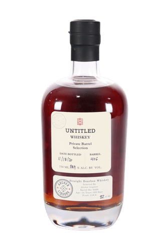 Untitled Whiskey 14 Year "Archer Liquors" 116.6p Barrel #406