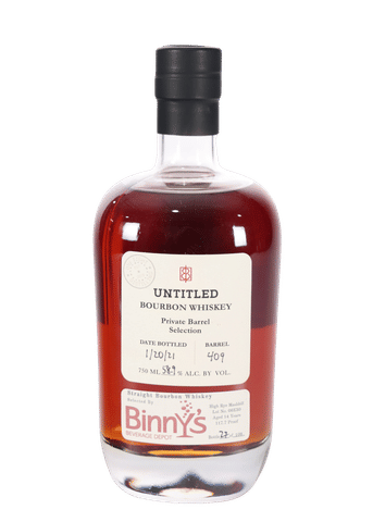 Untitled Whiskey 14 Year "Binny's" 117.7p Barrel #409