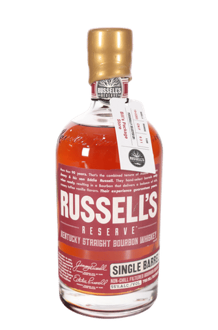 Russell's Reserve "Bills Package Store, Special Ops Xcursions" Gold Wax
