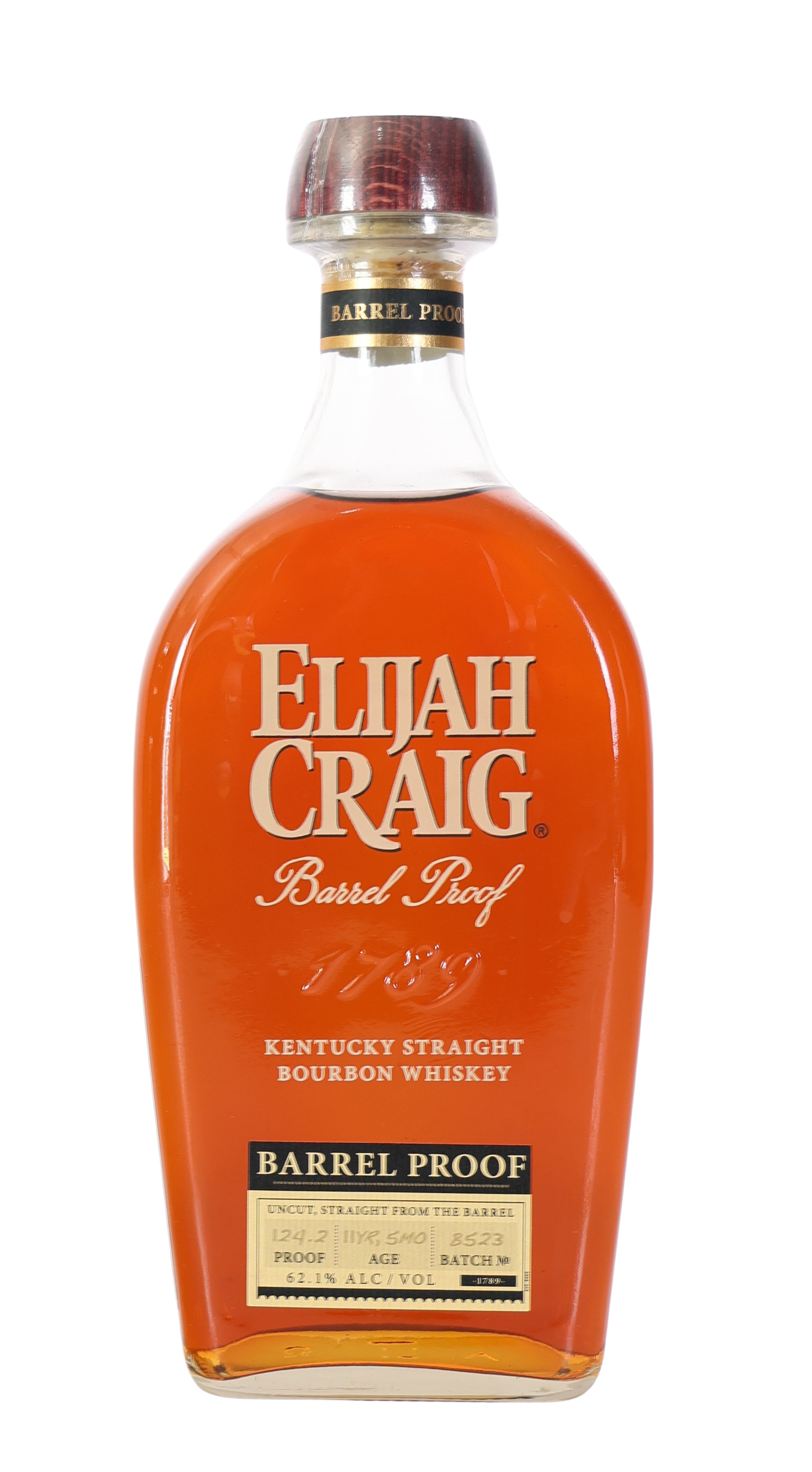 Elijah Craig Barrel Proof Bourbon B523 | Limited Batch 750ml | Whiskey ...