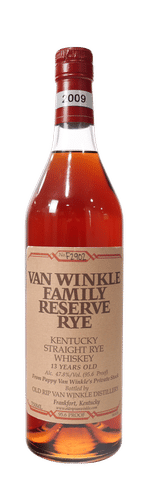 Van Winkle Family Reserve Rye 13 Year (2009)