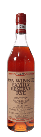 Van Winkle Family Reserve Rye 13 Year (2016)