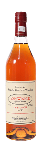 Van Winkle 12 Year 'Lot B' Special Reserve Bourbon (2015)