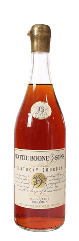 Wattie Boone & Sons 15 Year Micro Distilled Bourbon (KBD)