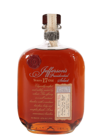 Jefferson's Presidential Select 17 Year Kentucky Straight Bourbon (Batch #7)