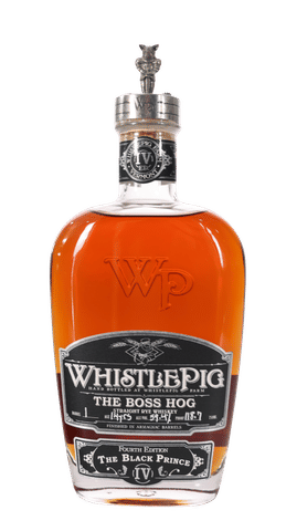 Whistlepig The Boss Hog #4 'The Black Prince' (Barrel 1, Skinny Topper)