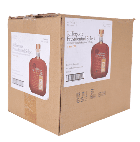 Jefferson's Presidential Select 18 Year 6-pack OCB Batch #11 Stitzel-Weller