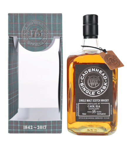 Caol Ila Cadenhead 35 Year 1982 Cask Strength Single Malt Scotch (2018)