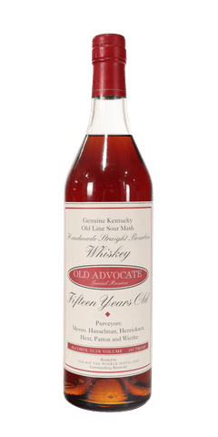 Van Winkle 15 Year 'Old Advocate Special Reserve' (Lawrenceburg)