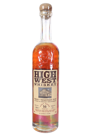 High West 16 Year Rocky Mountain Rye Batch 15G07 (2015)