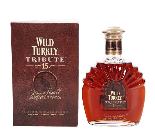 Wild Turkey 15 Year '50th Anniversary Tribute' Limited Edition Bourbon (Japanese Export)