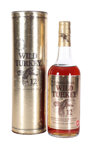 Wild Turkey 12/101 'Cheesy Gold Foil' (1992)