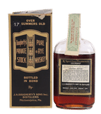 J.A. Dougherty's 'Private Stock' 17 Year Pennsylvania Rye, Bottled in Bond (1917-1932) thumbnail 2