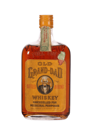Old Grand Dad Bottled in Bond Pint 16 Year (1917-1933)