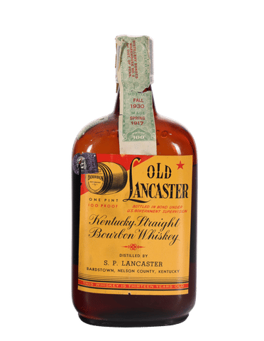 Old Lancaster Bottled in Bond Bourbon, Pint (1917-1930)