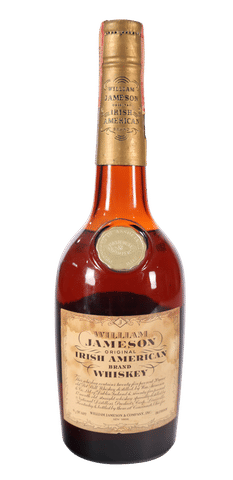 Jameson "Irish American Brand Whiskey" 4/5 Quart (1930's)