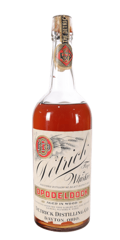 Detrich Fine Whiskey 'Opodeldoch' Quart (Early 1900's)
