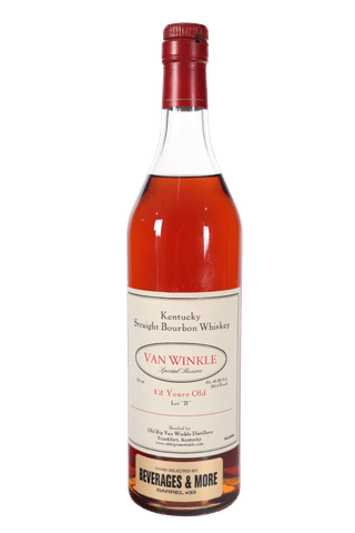 Van Winkle 12 Year Lot B Single Barrel "Beverages & More"