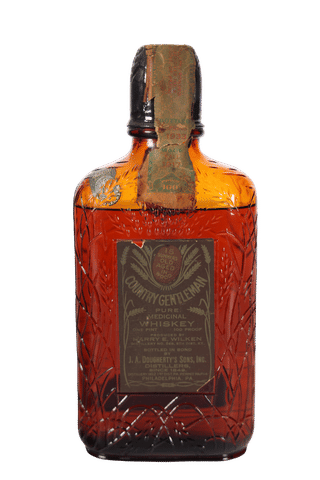 Country Gentleman Pure Medicinal Whiskey 16 Year, Bottled in Bond, Pint (1917-1933)