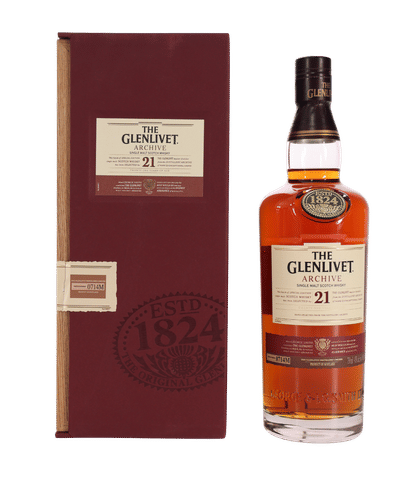 Glenlivet 21 Year Archive Single Malt Scotch