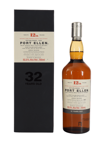 Port Ellen 32 Year 1979 12th Release Natural Cask Strength Single Malt Scotch (2012)