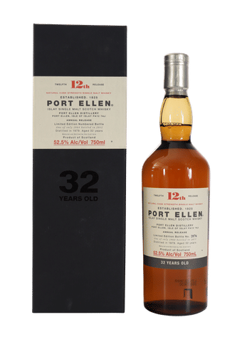 Port Ellen 32 Year 1979 12th Release Natural Cask Strength Single Malt Scotch (2012)