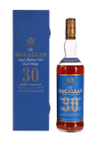 Macallan 30 Year Sherry Oak Single Malt Scotch (Blue Label) thumbnail