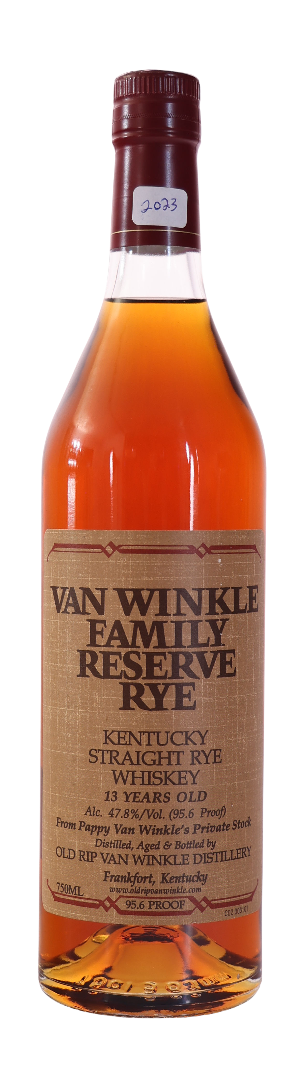 Van Winkle Family Reserve Rye 13yr 2023 Limited Edition Whiskey ...